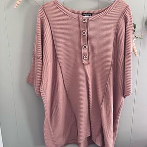 HEIMISH USA Pink Button Down Shirt